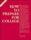 Image for How to Prepare for College