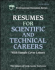 Image for Resumes for Scientific and Technical Careers