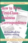 Image for How To Write First-Class Business Correspondence