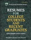 Image for Resumes for College Students and Recent Graduates