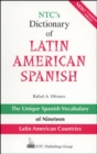 Image for NTC&#39;s Dictionary of Latin American Spanish