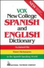 Image for Vox New College Spanish and English Dictionary