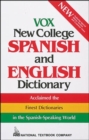 Image for New College Spanish/English Dictionary