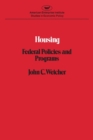 Image for Housing : Federal Policies and Programmes