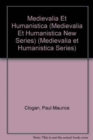 Image for Medievalia Et Humanistica (Medievalia Et Humanistica New Series)