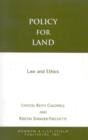 Image for Policy for Land : Law and Ethics