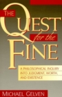Image for The Quest for the Fine