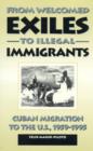 Image for From Welcomed Exiles to Illegal Immigrants : Cuban Migration to the U.S., 1959-1995