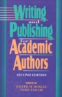 Image for Writing and Publishing for Academic Authors