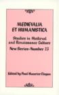 Image for Medievalia et Humanistica, No. 23 : Studies in Medieval and Renaissance Culture