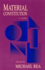 Image for Material Constitution : A Reader