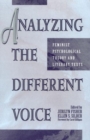 Image for Analyzing the Different Voice : Feminist Psychological Theory and Literary Texts