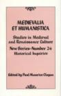 Image for Medievalia et Humanistica, No. 24 : Studies in Medieval and Renaissance Culture