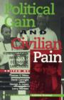 Image for Political gain and civilian pain  : humanitarian impacts and economic sanctions