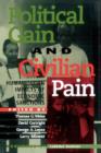 Image for Political gain and civilian pain  : humanitarian impacts of economic sanctions