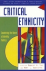 Image for Critical Ethnicity : Countering the Waves of Identity Politics