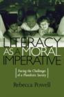 Image for Literacy as a Moral Imperative