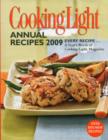 Image for COOKING LIGHT ANNUAL RECIPES 2009