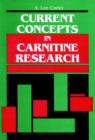 Image for Current Concepts in Carnitine Research