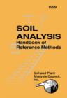 Image for Soil Analysis Handbook of Reference Methods