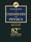 Image for CRC Handbook of Chemistry and Physics, 82nd Edition