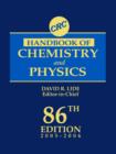 Image for CRC handbook of chemistry and physics  : a ready-reference book of chemical and physical data