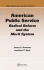 Image for American public service: radical reform and the merit system
