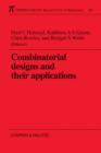 Image for Combinatorial Designs and their Applications