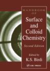 Image for Handbook of Surface and Colloid Chemistry