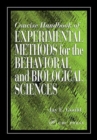 Image for Concise Handbook of Experimental Methods for the Behavioral and Biological Sciences