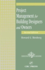 Image for Project Management for Building Designers and Owners, Second Edition
