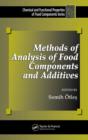 Image for Methods of analysis of food components and additives