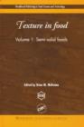 Image for Texture in Food : Volume 1: Semi-Solid Foods