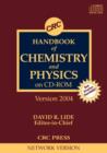 Image for The Handbook of Chemistry and Physics on CD-Rom Version 2004 Network Edition