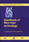Image for Handbook of Fibre Rope Technology