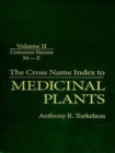 Image for Cross Name Index of Medicinal Plants, Volume II