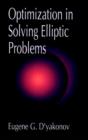Image for Optimization in Solving Elliptic Problems