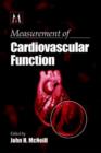 Image for Measurement of Cardiovascular Function