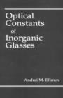 Image for Optical Constants of Inorganic Glasses