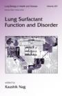 Image for Lung surfactant function and disorder : 201