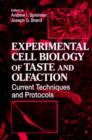Image for Experimental Cell Biology of Taste and Olfaction : Current Techniques and Protocols