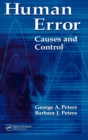 Image for Human error  : causes and control