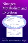 Image for Nitrogen Metabolism and Excretion