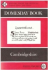 Image for The Domesday Book : Cambridgeshire