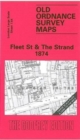 Image for Fleet Street and the Strand 1874 : London Large Scale Sheet 07.64