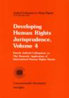 Image for Developing Human Rights Jurisprudence