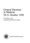 Image for General Elections in Malaysia, 20-21 October 1990