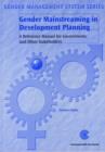 Image for Gender mainstreaming in development planning  : a reference manual for governments and other stakeholders