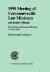 Image for Meeting of Commonwealth Law Ministers and Senior Officials