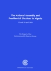 Image for The National Assembly and Presidential Elections in Nigeria, 12 and 19 April 2003